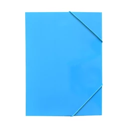 Gumis mappa A/4 BLUERING karton, kék
