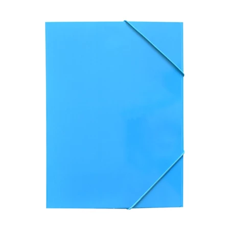 Gumis mappa A/4 BLUERING karton, kék