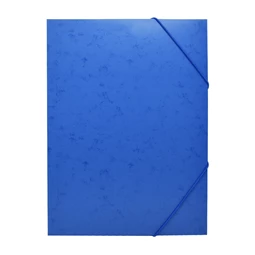 Gumis mappa A/4 BLUERING prespán, kék