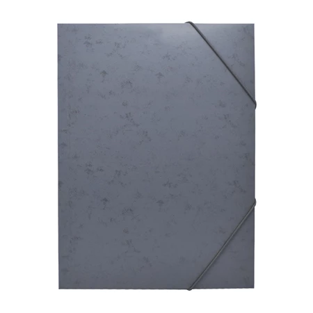 Gumis mappa A/4 BLUERING prespán, szürke