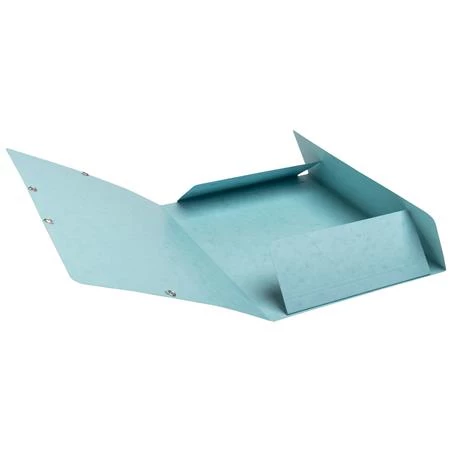 Gumis mappa A/4 EXACOMPTA karton 400 gr/m2 Skandi márványozott mintájú jégkék