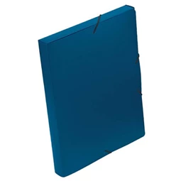 Gumis mappa A/4 VIQUEL Coolbox 30 mm, PP, kék