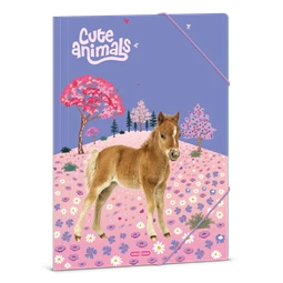 Gumis mappa A/4 ARS UNA Cuki Állatok Horse