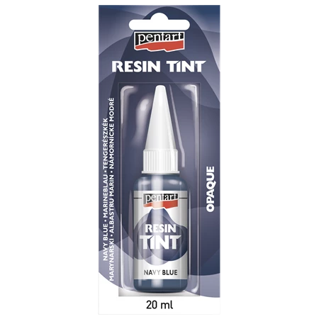 Gyantaszínező tinta nem áttetsző tengerészkék 20 ml