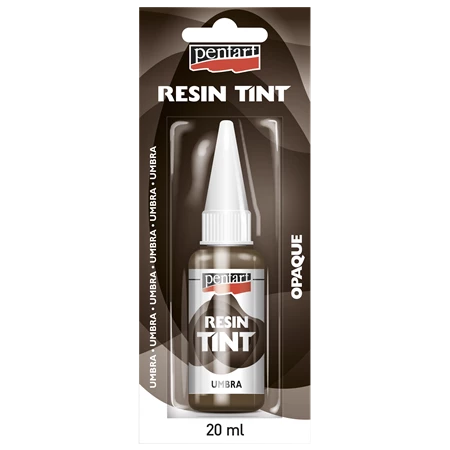 Gyantaszínező tinta nem áttetsző umbra 20 ml