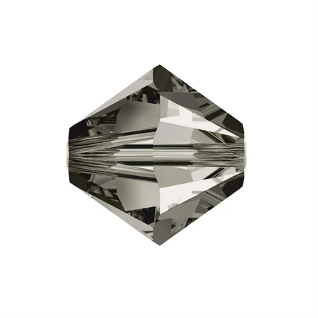 Gyöngy Swarovski 3mm-es fűzhető kúpos cry. silver night -5328 25db/csomag