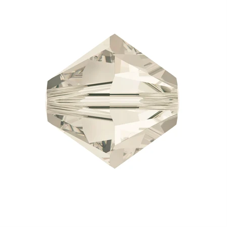 Gyöngy Swarovski 3mm-es fűzhető kúpos silver shade -5328 25db/csomag