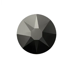 Gyöngy Swarovski SS3 ragasztható kristály 1,4mm 50db/csomag jet hematite-2058F