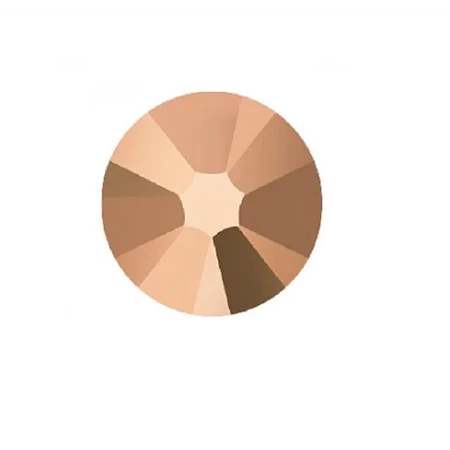 Gyöngy Swarovski SS3 ragasztható kristály 1,4mm 50db/csomag rose gold-2000F