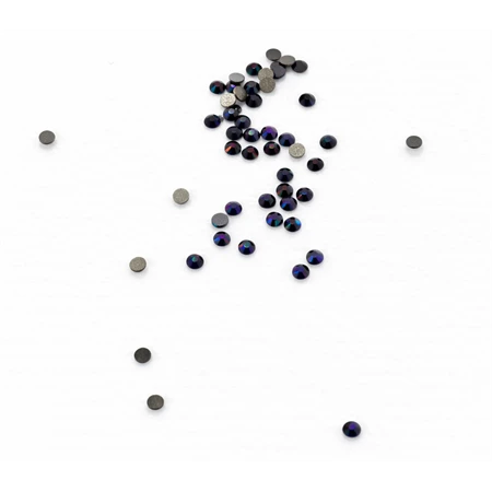 Gyöngy Swarovski SS5 ragasztható kristály 1,8mm 50db/csomag rainbow dark-2058F