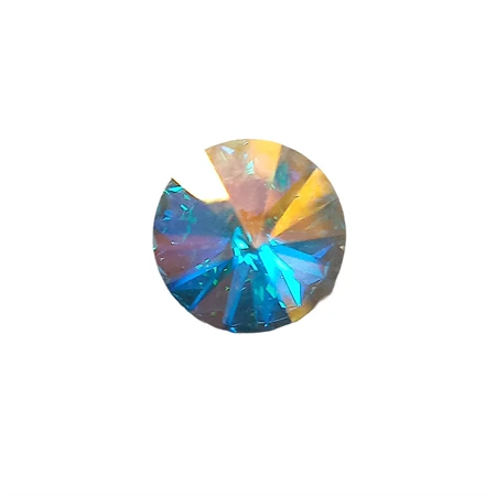 Gyöngy Swarovski rivoli crystal AB 8mm 1db