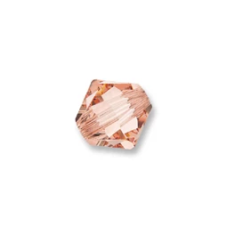 Gyöngy Swarovski 3mm-es fűzhető, kúpos, rose peach-5328
