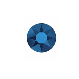 Gyöngy alkatrész-Swarovski, SS3 ragasztható kristály, 20db/csomag, met.blue-2058F