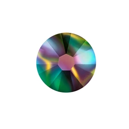 Gyöngy alkatrész-Swarovski, SS5 ragasztható kristály, 20db/csomag, rainbow dark-2058F