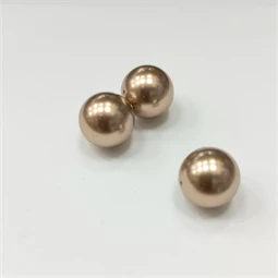 Gyöngy Swarovski igazgyöngy utánzat 12mm-es fűzhető 5db/csomag bronze