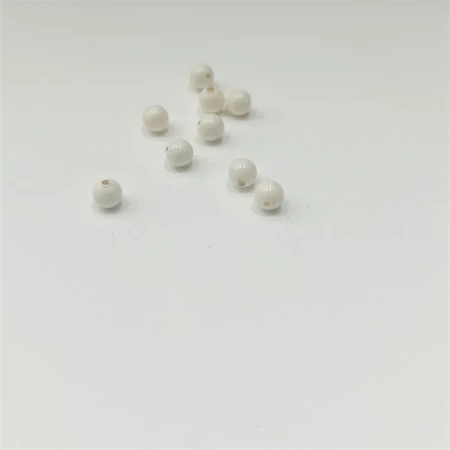 Gyöngy alkatrész-Swarovski igazgyöngy utánzat 4mm-es fűzhető 10db/csomag ivory