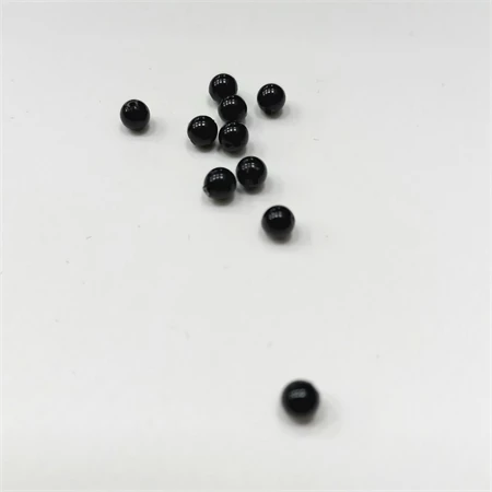 Gyöngy Swarovski igazgyöngy utánzat 4mm-es fűzhető 10db/csomag mystic black