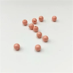 Gyöngy Swarovski igazgyöngy utánzat 4mm-es fűzhető 10db/csomag pink coral