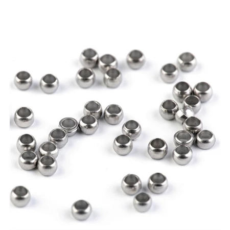 Gyöngy alkatrész- stopper 1,5mm 20db/csomag ezüst