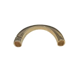 Gyöngy alkatrész- fém, mágneses, félköríves, merev, karkötőhöz