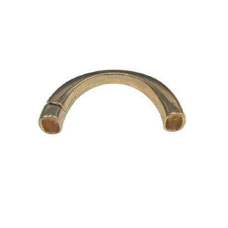 Gyöngy alkatrész- fém, mágneses, félköríves, merev, karkötőhöz