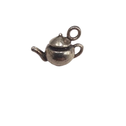 Gyöngy alkatrész- fém medál, angyalszárny 20mm feles akasztóval 1db