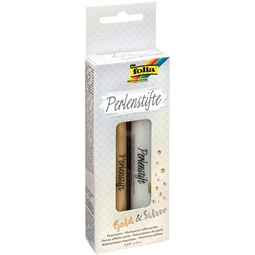 Gyöngytoll szett 2db-os 30ml Arany/Ezüst