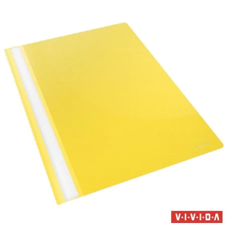 Gyorsfűző ESSELTE Standard műanyag 25db/tasak sárga