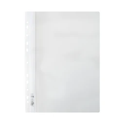 Gyorsfűző PVC puha lefűzhető fehér