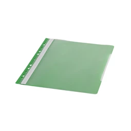 Gyorsfűző PVC puha lefűzhető zöld