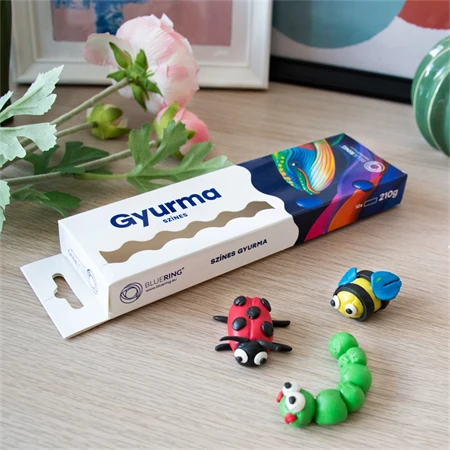 Gyurma 10db-os színes BLUERING 210gr