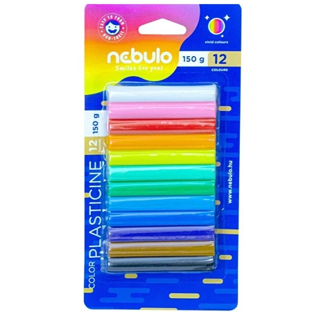 Gyurma 12db-os színes NEBULO 150gr