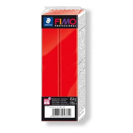 Gyurma süthető FIMO Professional 454gr, piros