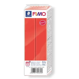 Gyurma süthető FIMO Soft 454gr, indián piros