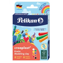 Gyurma 8db-os színes PELIKAN 160 gramm