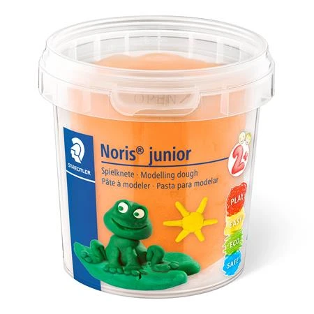 Gyurma levegőn száradó modellező STAEDTLER "Noris® junior 813", 4 különböző neon szín