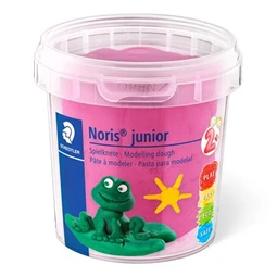 Gyurma levegőn száradó modellező STAEDTLER "Noris® junior 813", 4 különböző neon szín