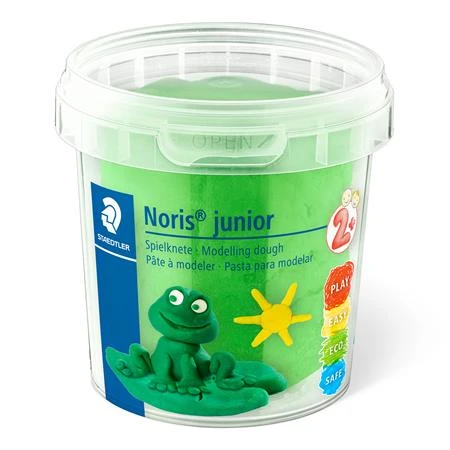 Gyurma levegőn száradó modellező STAEDTLER "Noris® junior 813", 4 különböző neon szín