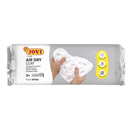 Gyurma levegőn száradó, modellező massza JOVI 250gr fehér