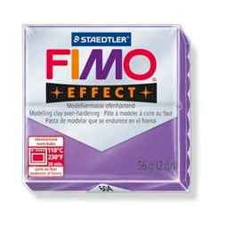 Gyurma süthető FIMO Effect 56 g, áttetsző lila