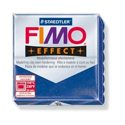 Gyurma süthető FIMO Effect 56 g, csillámos kék