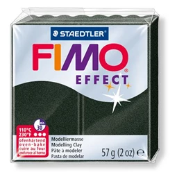 Gyurma süthető FIMO Effect 56 g, fekete