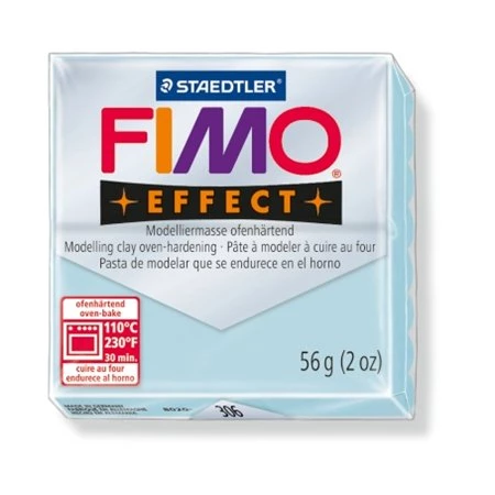 Gyurma süthető FIMO Effect 56 g, jégkristály