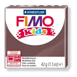 Gyurma süthető FIMO Kids 42 g, barna