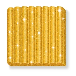 Gyurma süthető FIMO Kids 42 g, glitteres arany