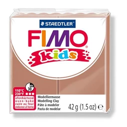 Gyurma süthető FIMO Kids 42 g, világosbarna