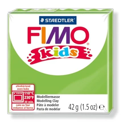 Gyurma süthető FIMO Kids 42 g, világoszöld