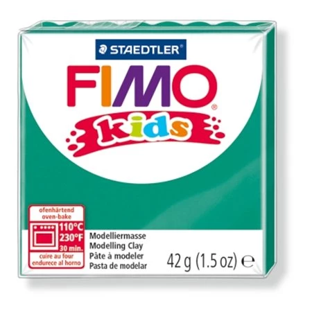 Gyurma süthető FIMO Kids 42 g, zöld
