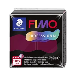 Gyurma süthető FIMO Professional 57gr, bordeaux