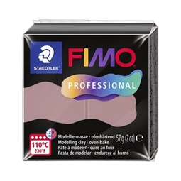 Gyurma süthető FIMO Professional 57gr, dusty pink